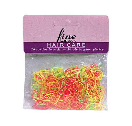 Fine Lines (UK) Ltd – wholesale Hair tie – 300  Assorted Elastic Bands 63320