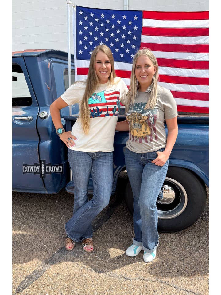 Rowdy Crowd Clothing - Wholesale Screen Printed T-Shirt - Women's - Homeland Highland Tee3