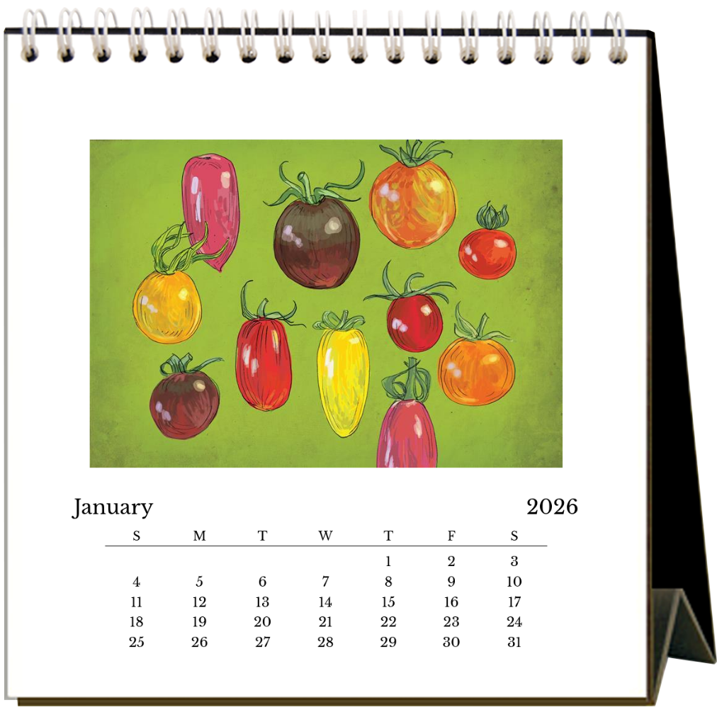 Rigel Paper - Wholesale Kalender - 2026 Boerenmarkt Bureaukalender2