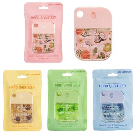 Primal Elements - Wholesale Hand Sanitizer - Wish Hydrating & Moisturizing Hand Sanitizer - 48ct Assorted