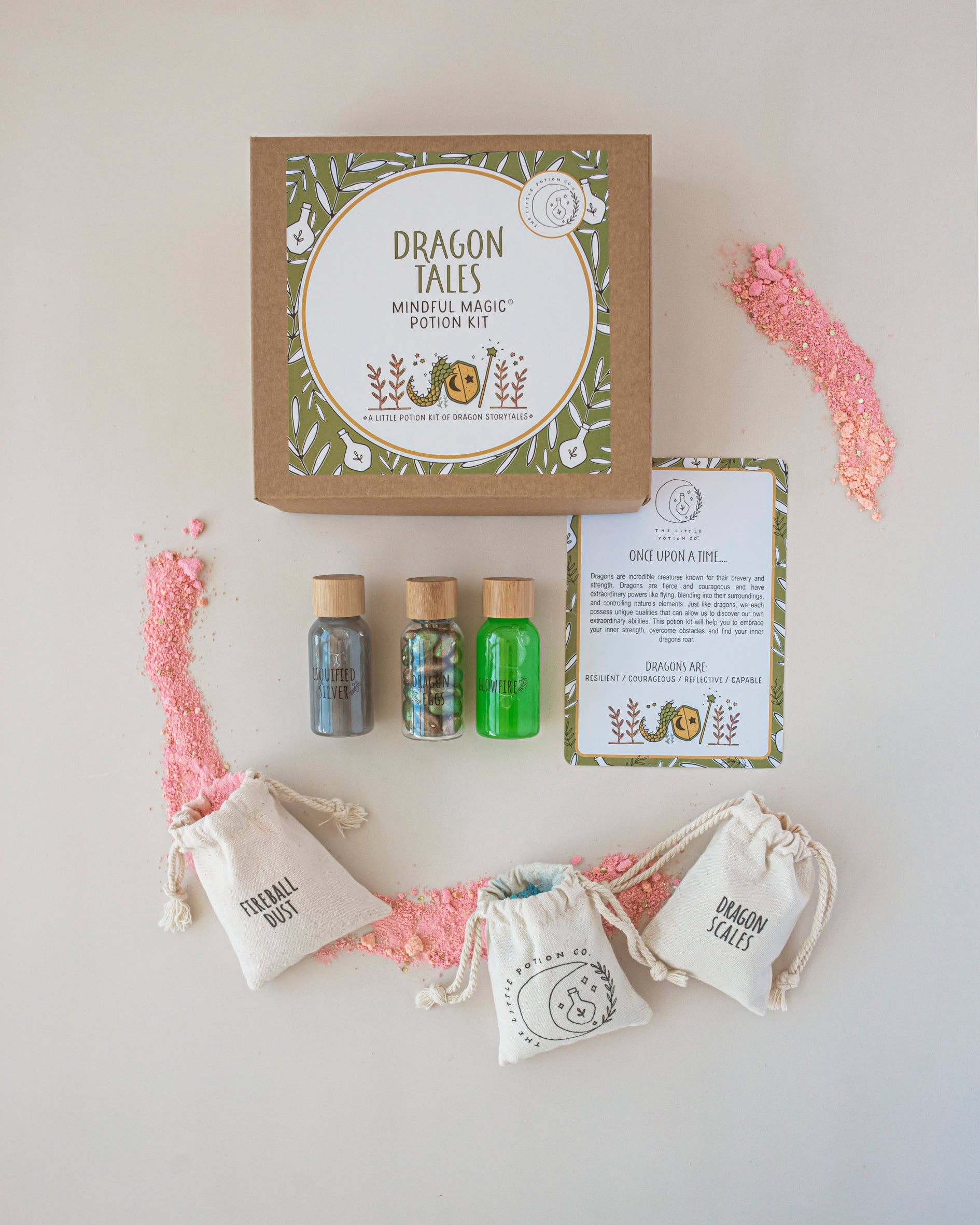 The Little Potion Co - Wholesale DIY craft kit – Child - Dragon Tales - Mindful Potion Kit1