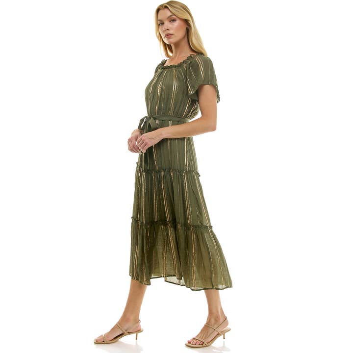 Winslow Collection - Wholesale Dress - Women's - WINSLOW GLEAM TIERED MAXI DRESS13