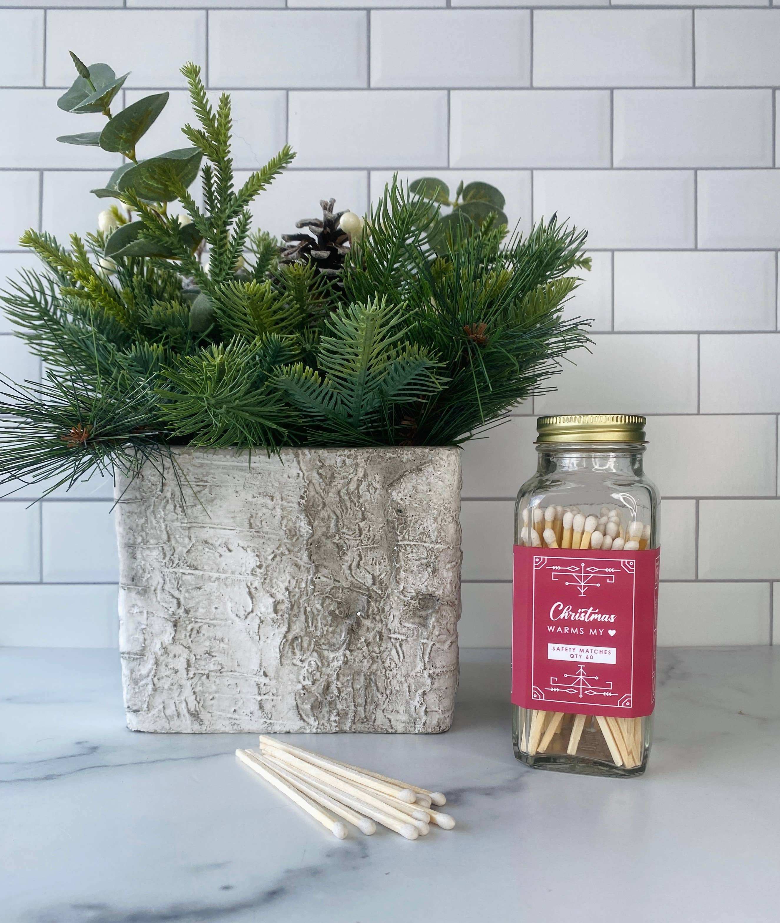 Rambling Caravan - Wholesale Matches - Merry Christmas Safety Matches - Christmas Warms My Heart7