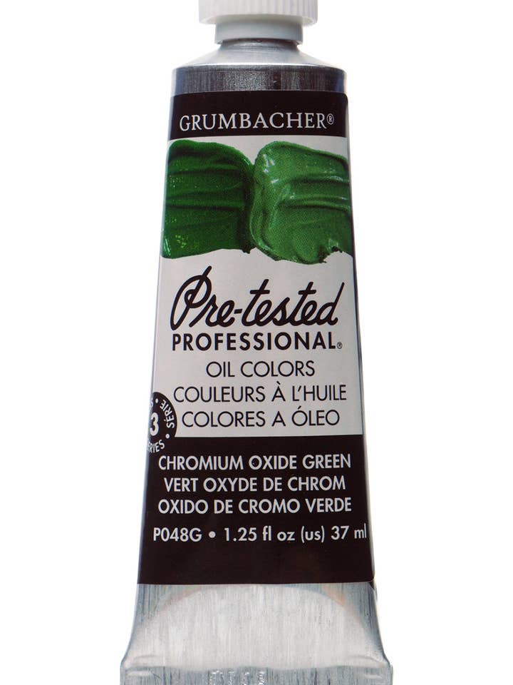 Grumbacher® Pre-tested® Oil Green Color Family for wholesale by Chartpak, Inc.