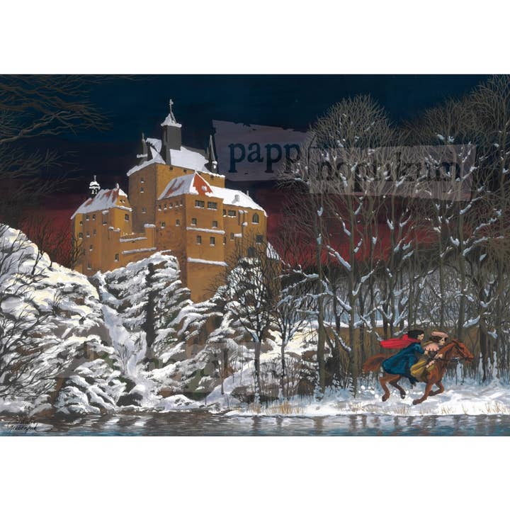 Branco de Neve - Castelo de Kriebstein (calendário do advento) por atacado de Pappnoptikum