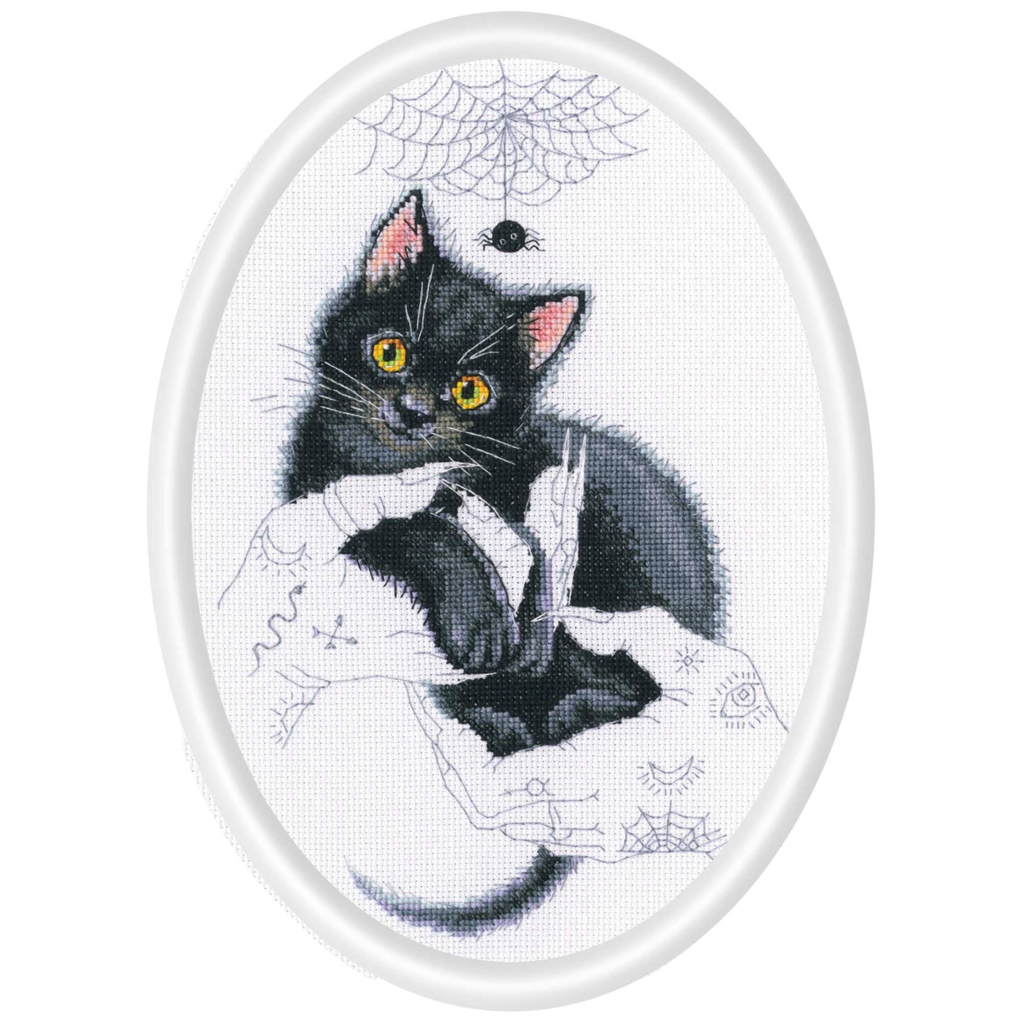 RTO&Collection D'Art (RTO Baltic OU) - Wholesale Embroidery/Cross Stitch Supplies - Cross Stitch Kit RTO Counted Cat Magic M9050