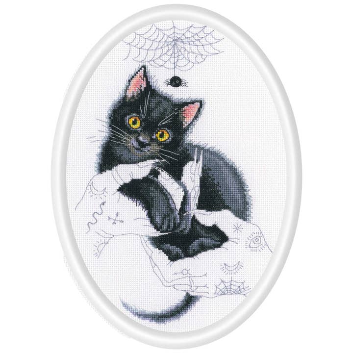 RTO&Collection D'Art (RTO Baltic OU) - Wholesale Embroidery/Cross Stitch Supplies - Cross Stitch Kit RTO Counted Cat Magic M905