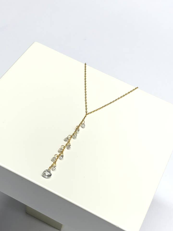 Silver Sign Necklaces D silver 925 for wholesale by DEMARCA