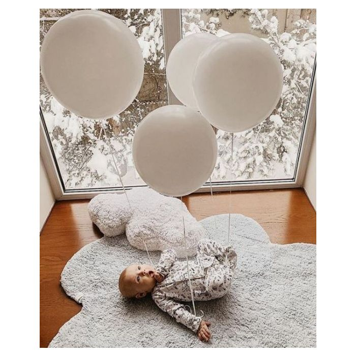 Lorena Canals - Vente Tapis – enfant et bébé - Puffy Dream Bleu4