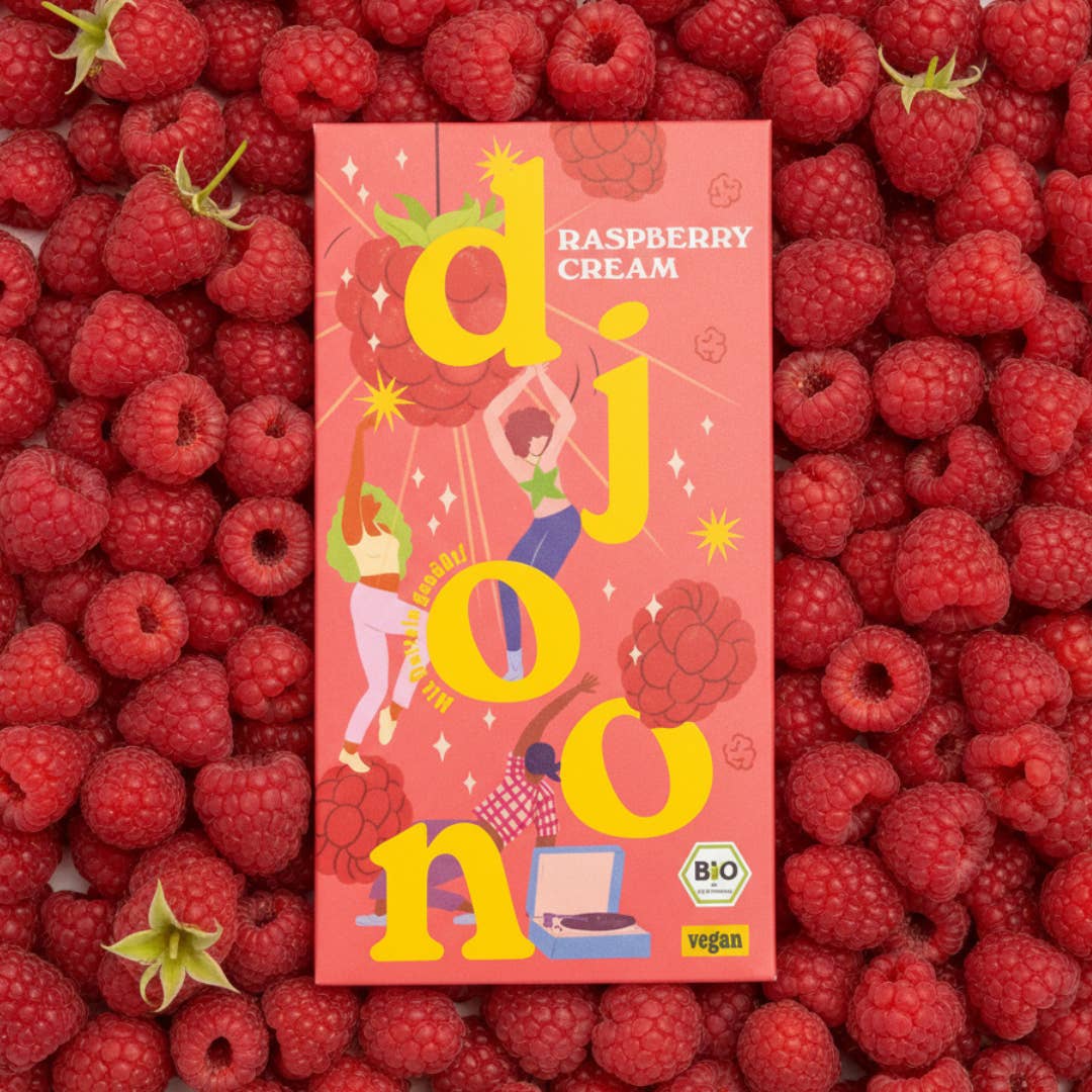 djoon – wholesale Chokladkaka – Date chocolate: hallonkräm (ekologisk)