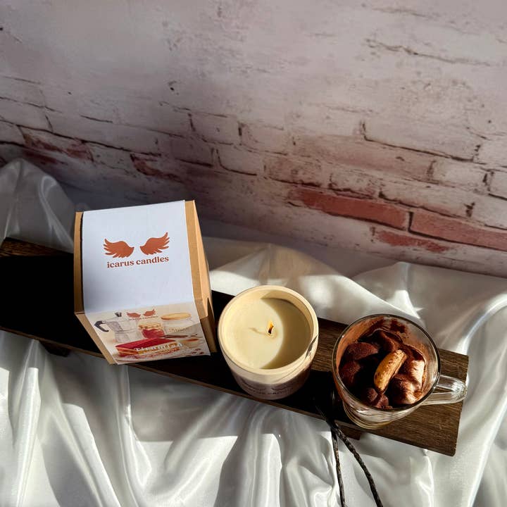 Icarus Candles - Wholesale Jar/Filled Candle - Candela - Tiramisu7