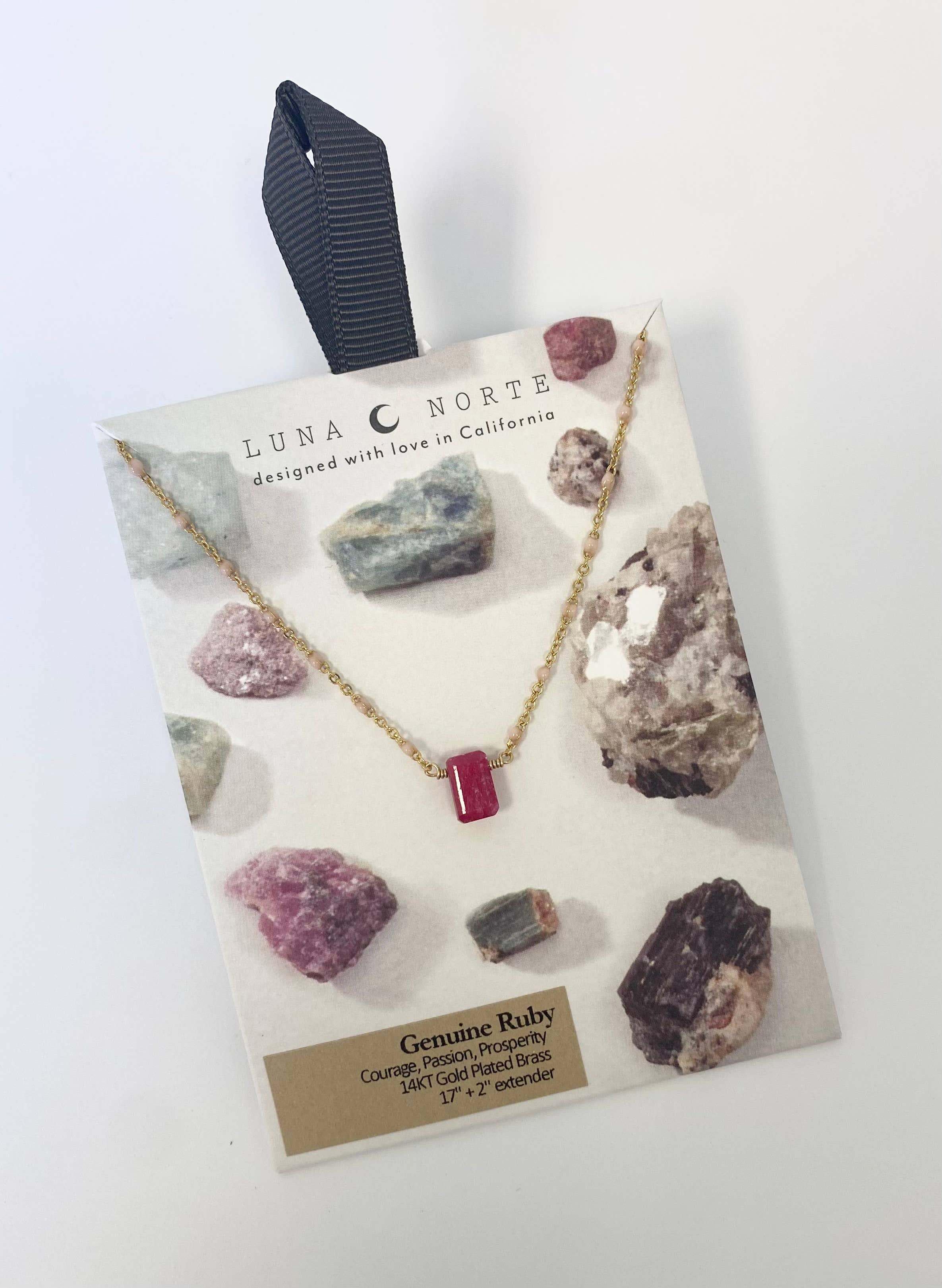 Luna Norte - Vente Colliers à pendentif - Collier Pierre de Naissance Prism Gems - Juillet2