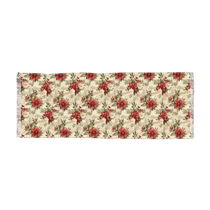 Scarf, Holiday Marian design, Catholic gift for wholesale by CreatingStillMoments