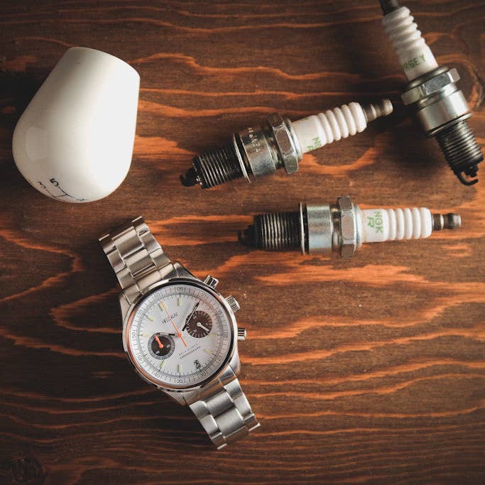 Helgray Watches - Wholesale Wrist Watch - Men's - Silverstone White7