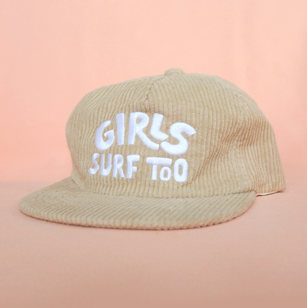 All Swell Surf - Wholesale Baseball Cap - Women's - Girls Surf Too Corduroy Hat4