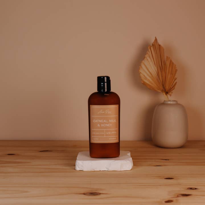 Aria Rose Bath Co – wholesale Hand & body lotion – Oatmeal, Milk, & Honey Hand + Body Lotion1