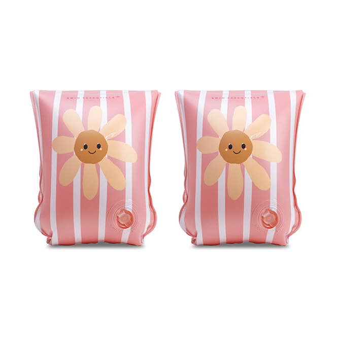 Brazaletes - Rosa - Flores de Margarita - 2/6 Años para venta al por mayor de Swim Essentials