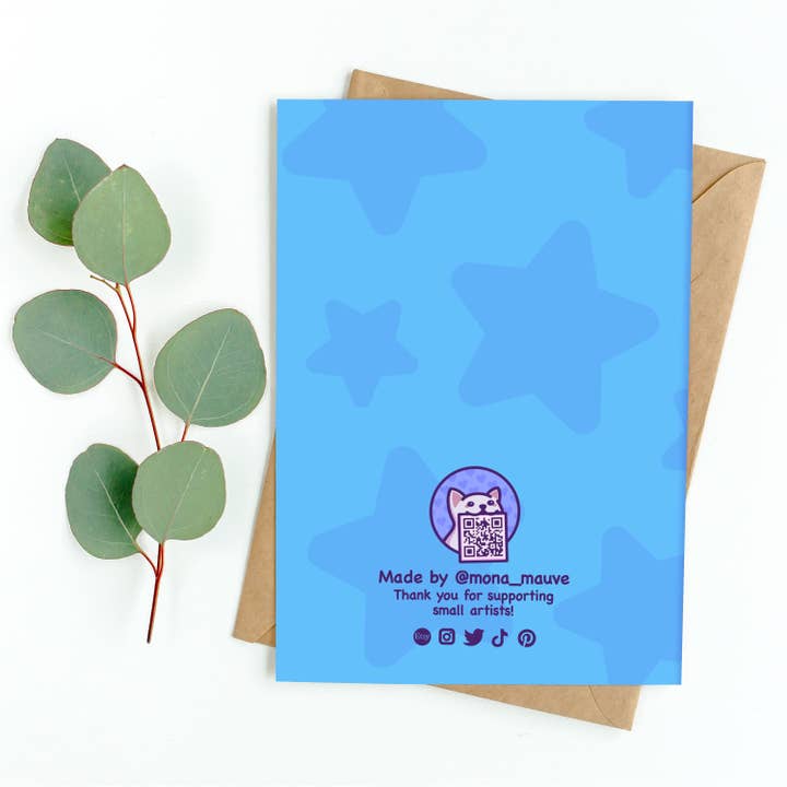 Mona Mauve • Silly Art! - Wholesale Birthday Card - Funny Boyfriend Birthday Card | Having Me as a Girlfriend1