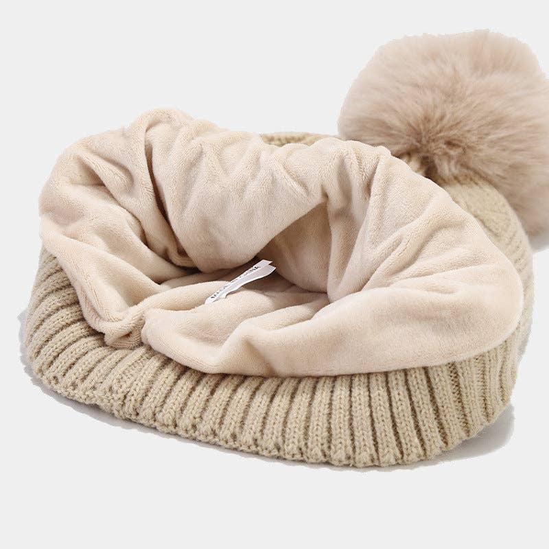 Dipped Shop - Wholesale Winter Accessory Set - Women's - 3PCS Solid Color Twist Hat & Scarf Sets DPHS034420