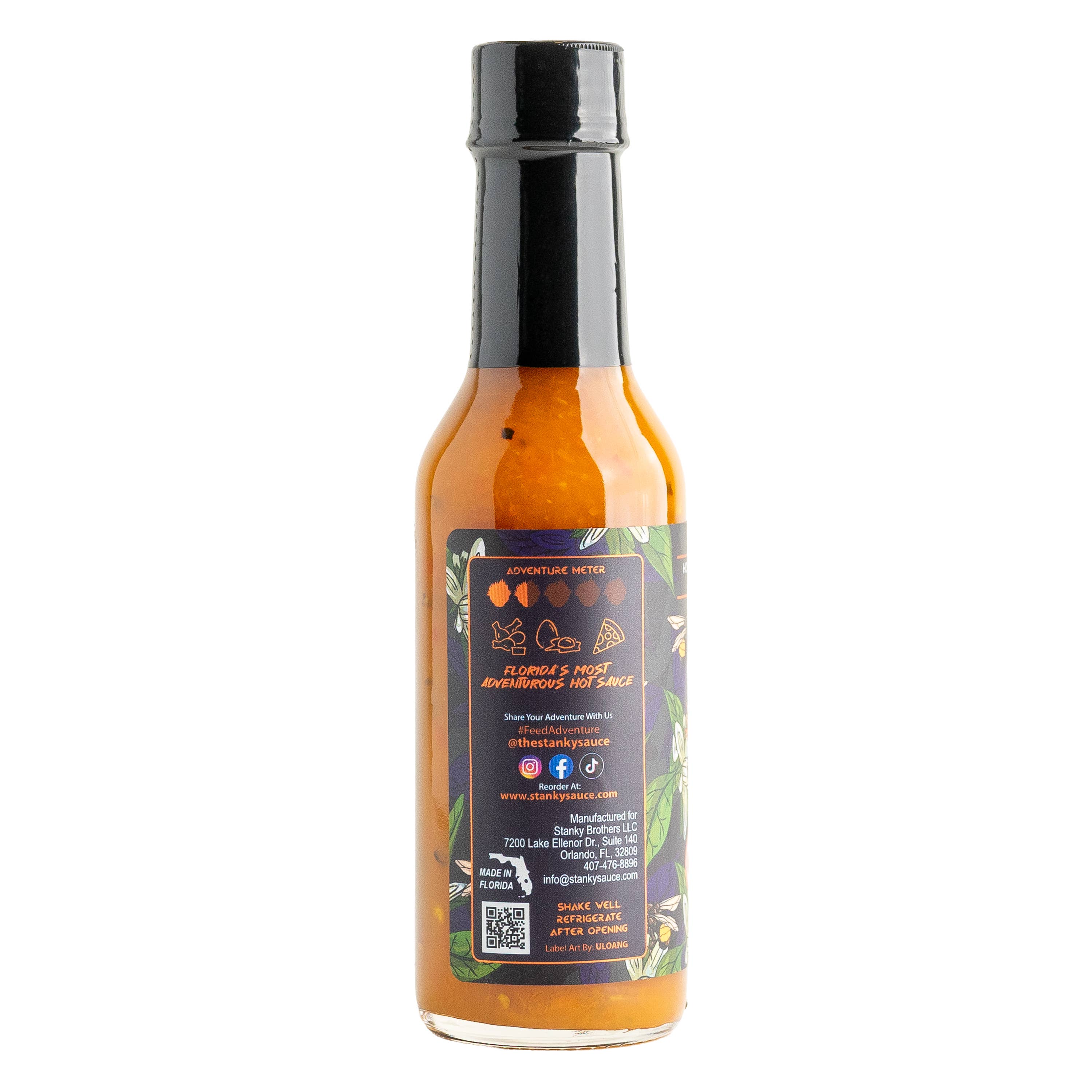 Stanky Sauce - Wholesale Hot Sauce - Honey Mango Habanero Hot Sauce1
