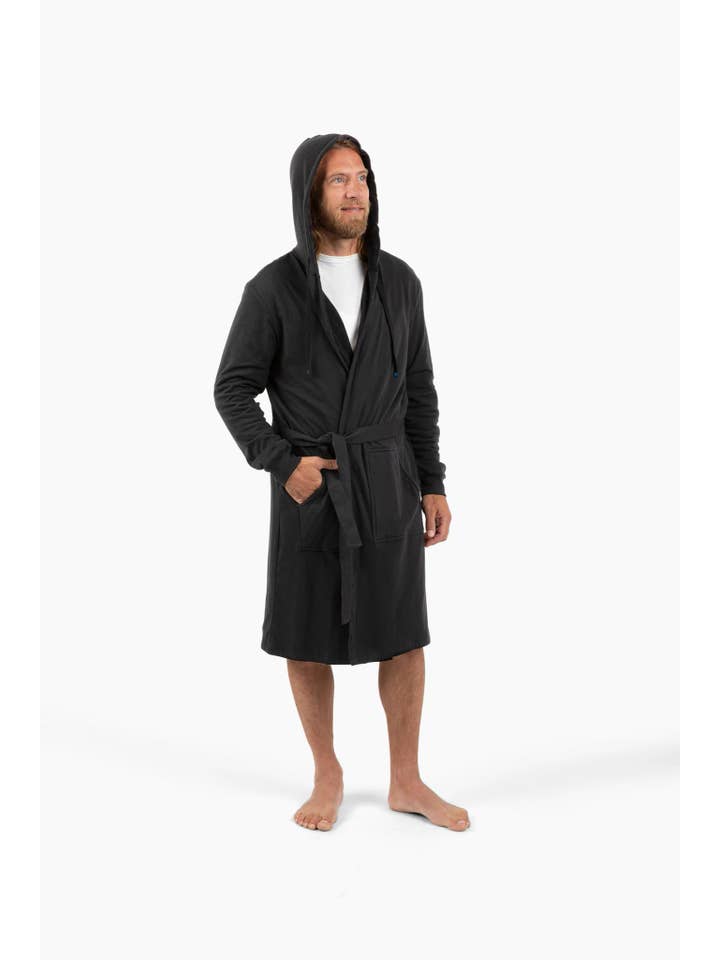DudeRobe - Venta al por mayor Bata - Hombre - DudeRobe - Albornoz Cómodo para Hombre21