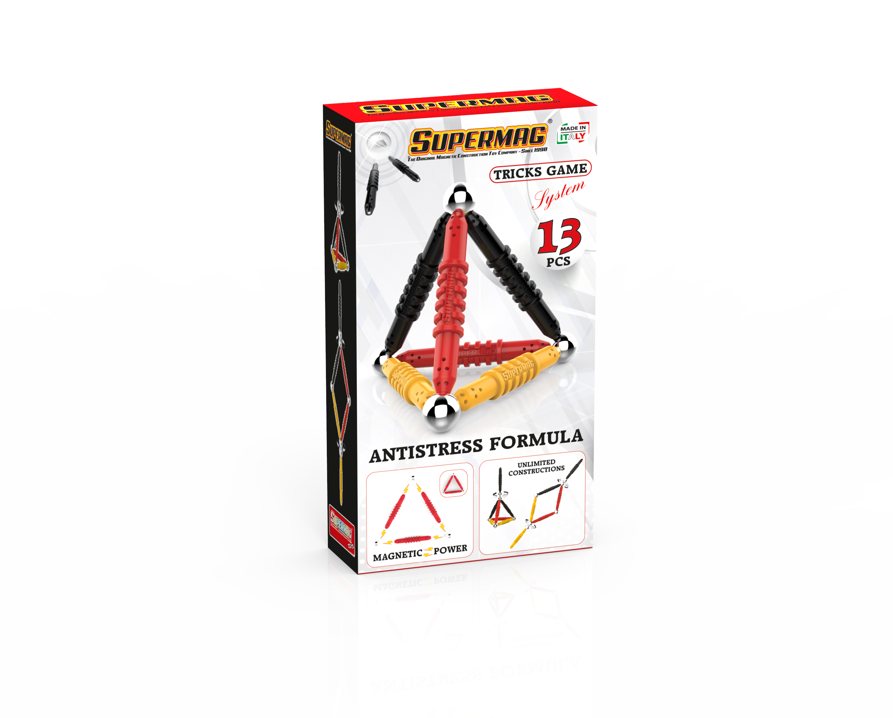 Plastwood Italia - Supermag Toys - Wholesale Classic Toy - Kids - SUPERMAG TRICK GAME SYSTEM - FULL COUNTER DISPLAY11