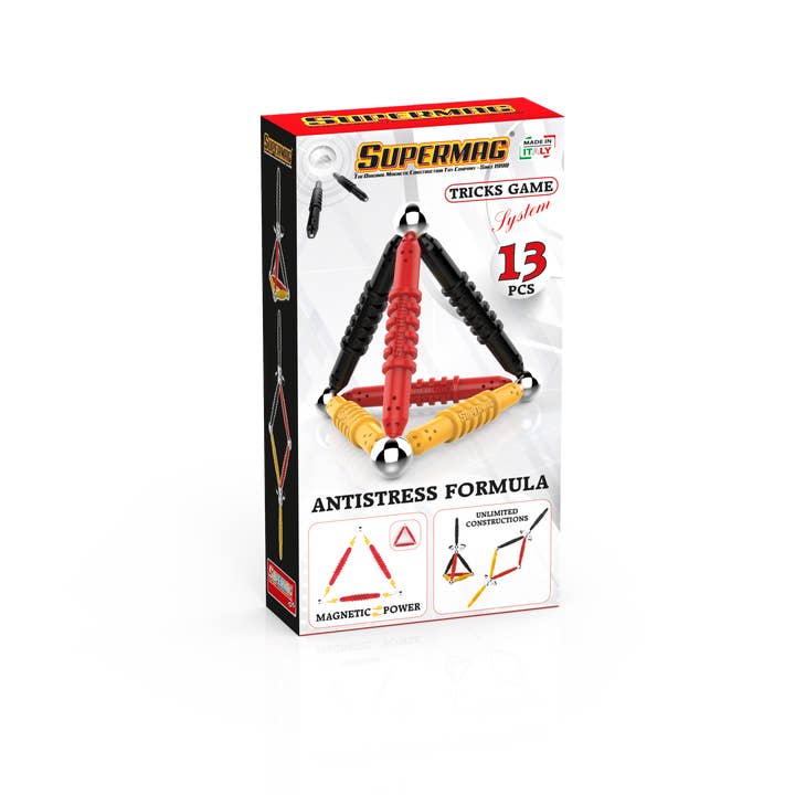 Plastwood Italia - Supermag Toys - Wholesale Classic Toy - Kids - SUPERMAG TRICK GAME SYSTEM - FULL COUNTER DISPLAY11