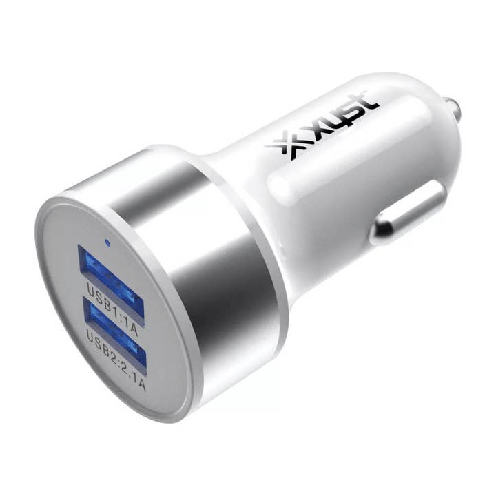 Xyst 2.4-Amp Dual USB Car Charger for wholesale by JupiterGear Home