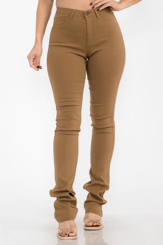 JBLA FASHION - Wholesale Pants - Women's - 2404-High Waisted Super Stretch Stacked Pants18