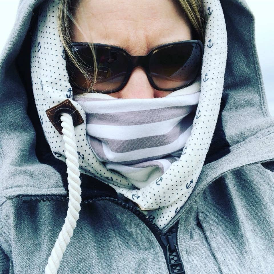 Nina's Flying Needle - Wholesale Neck Gaiter/Snood - Unisex - Adult Handmade Neck Warmer Ice Hockey7