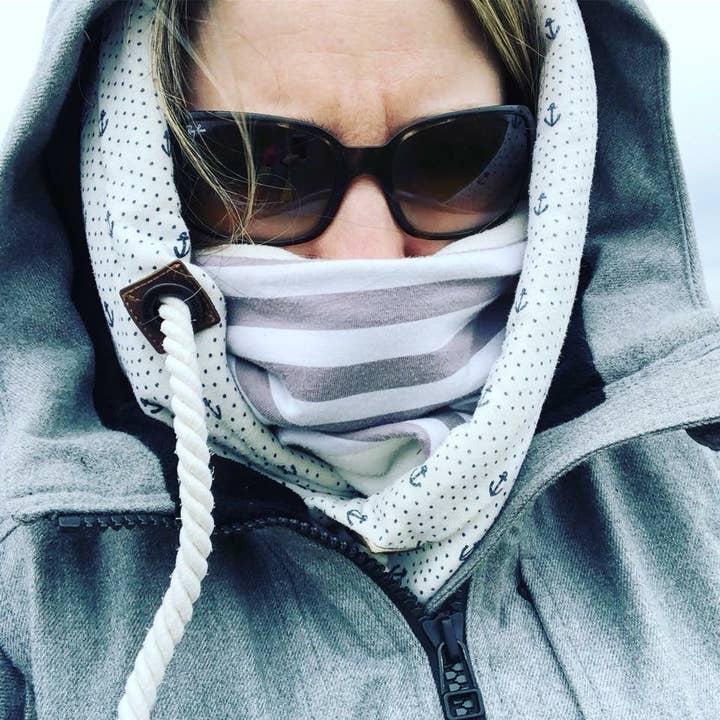 Nina's Flying Needle - Wholesale Neck Gaiter/Snood - Unisex - Adult Handmade Neck Warmer Ice Hockey7