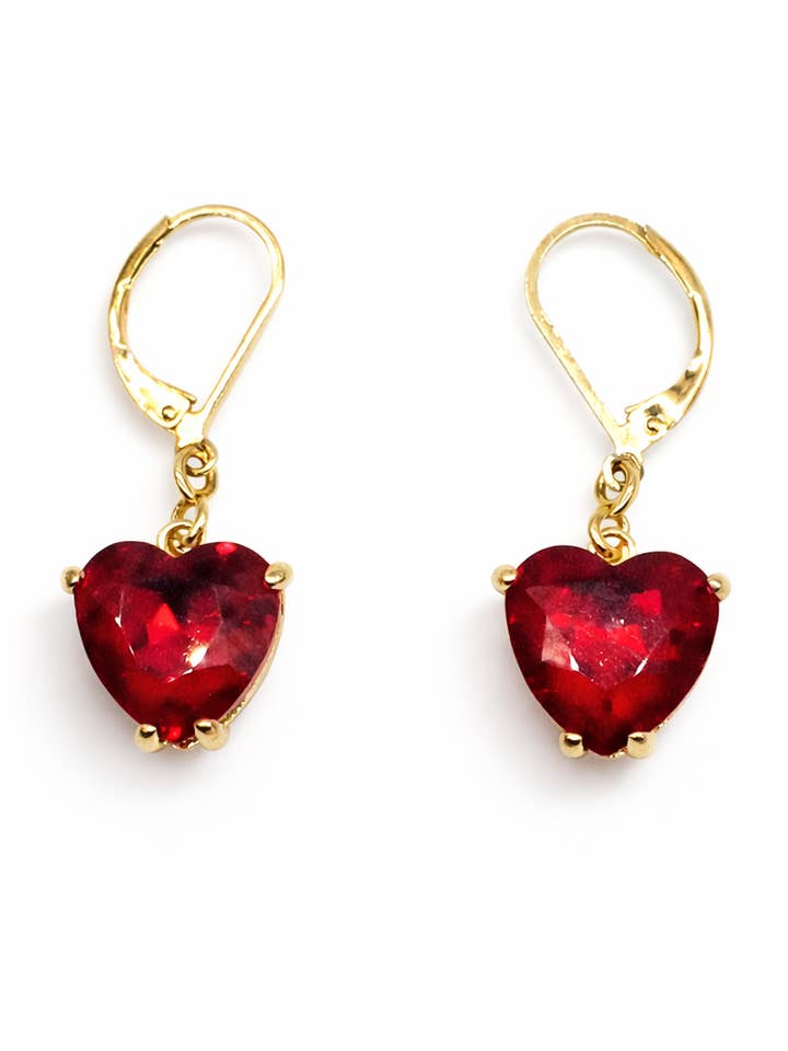 Heirloom Heart Earrings for wholesale by Elizabeth bay