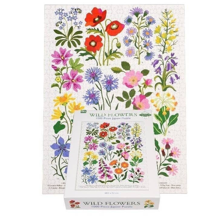 Jigsaw Puzzle (1000 Pieces) - Wild Flowers for wholesale by Rex B2B - UK