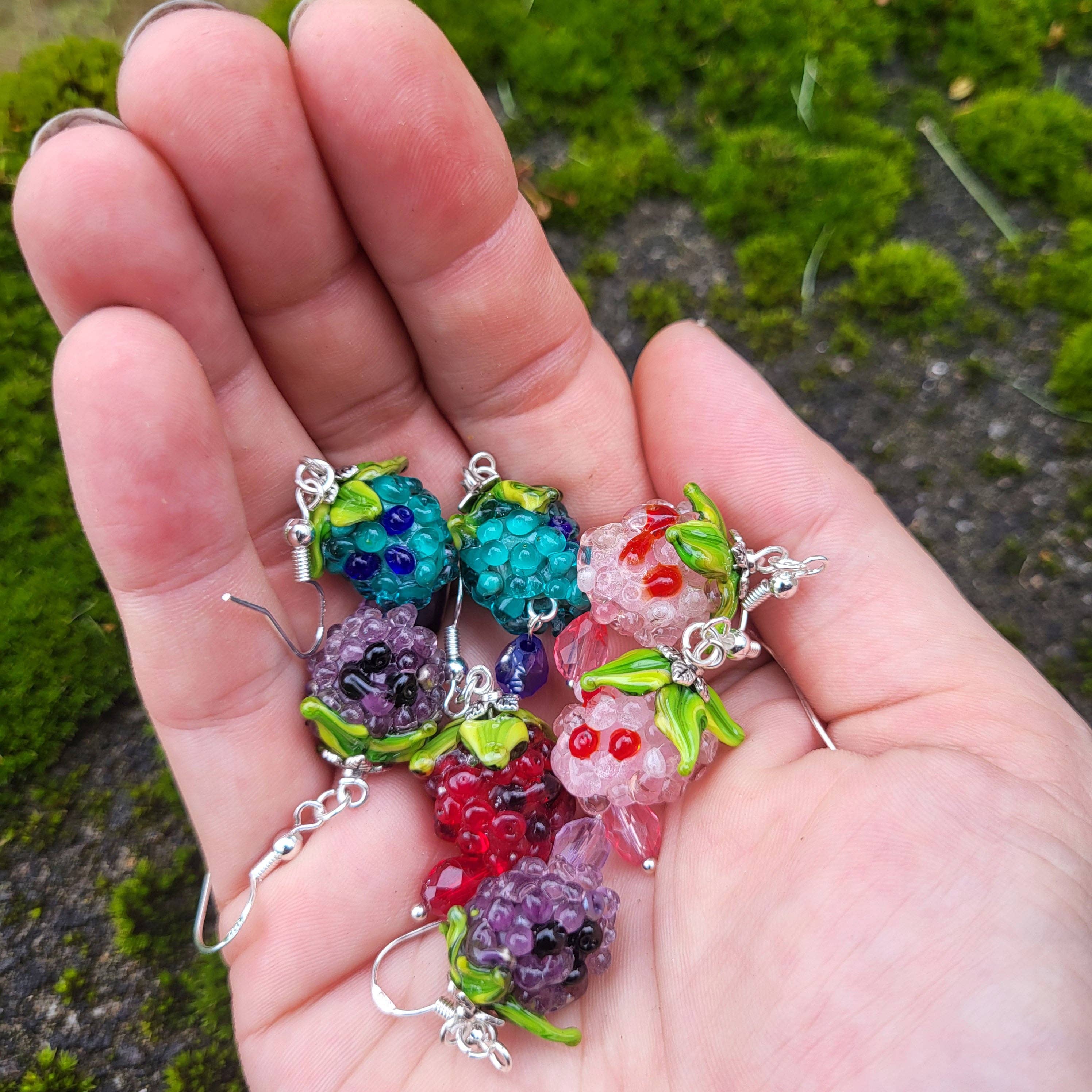 Tia Kinsman - Wholesale Jewelry Set - Skullberry Earring Sets2