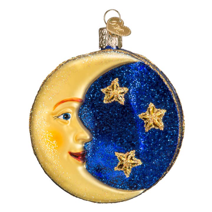 Old World Christmas - Wholesale Ornament - Man In The Moon Ornament1