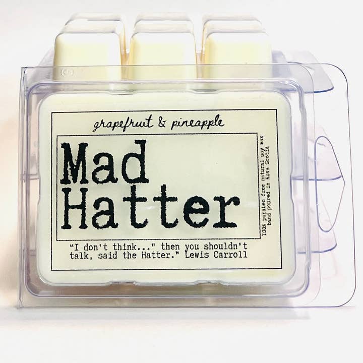 Mad Hatter Vokssmelt - Grapefrugt & Ananas for engroshandel hos NovelTea Bookstore & Gifts