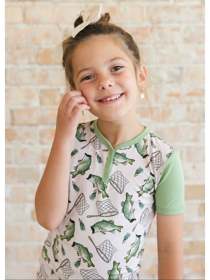 Charlie Lou Baby - Wholesale Sleepwear Set - Kids - Bamboo Pajama Set | Gone Fishin'9