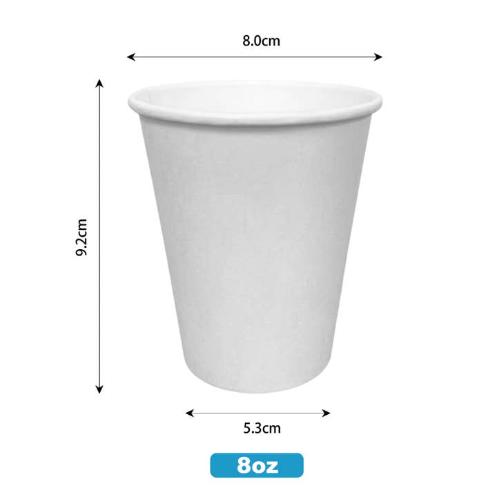 Kis Paper - Vente Gobelets jetables - Gobelets en papier pour café de 4/8/12/16/20 oz1
