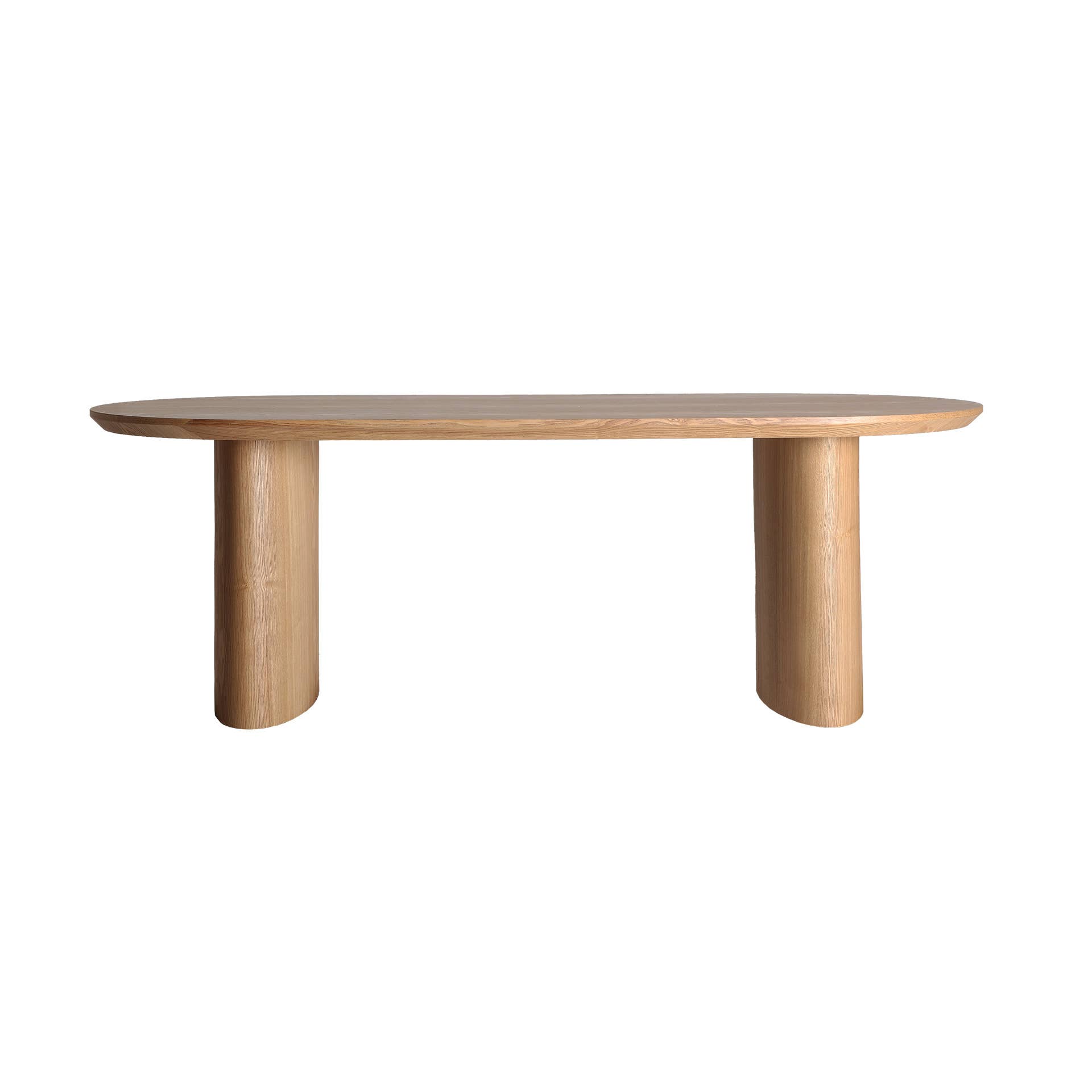 Kodu - Wholesale Coffee Table - Dining table made of MDF wood in brown color, measuring 220x100x76cm0