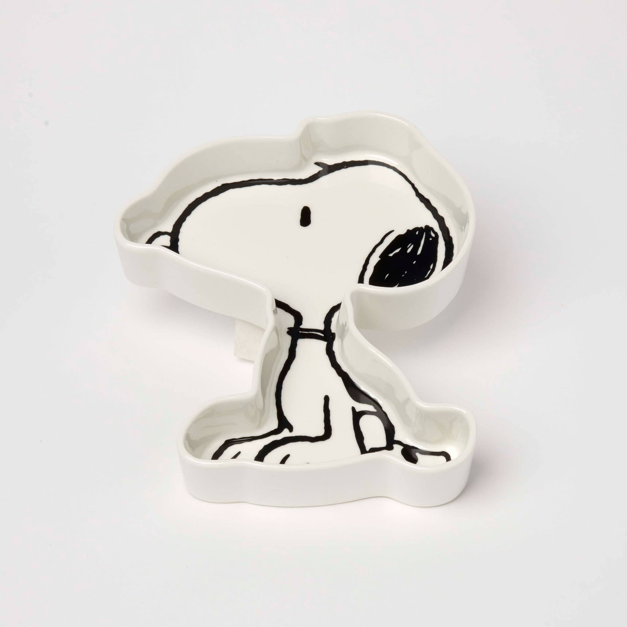 Magpie - Wholesale Jewelry Dish - Peanuts Snoopy Sit! Shaped Trinket Dish 2