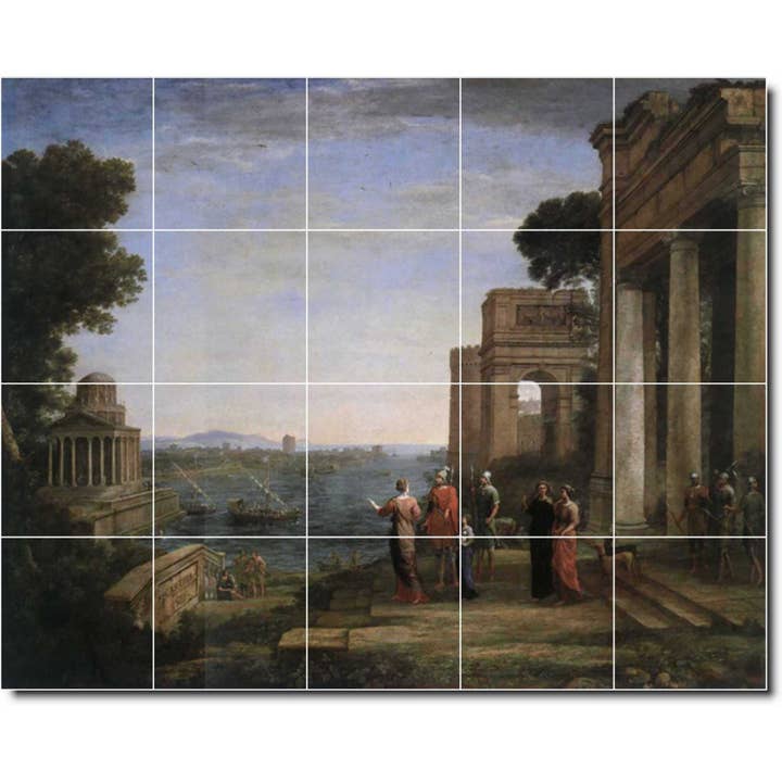 Decorazione murale storica con piastrelle in ceramica PT05559 per la vendita all'ingrosso da parte di Picture-Tiles.com
