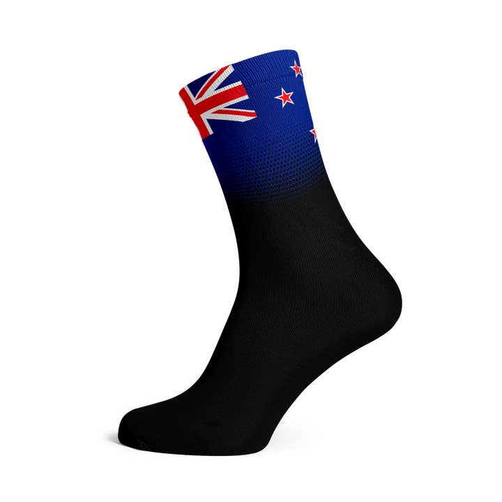 Sox Footwear – Großhandel Socken - Unisex – Socken mit Neuseeland-Flagge