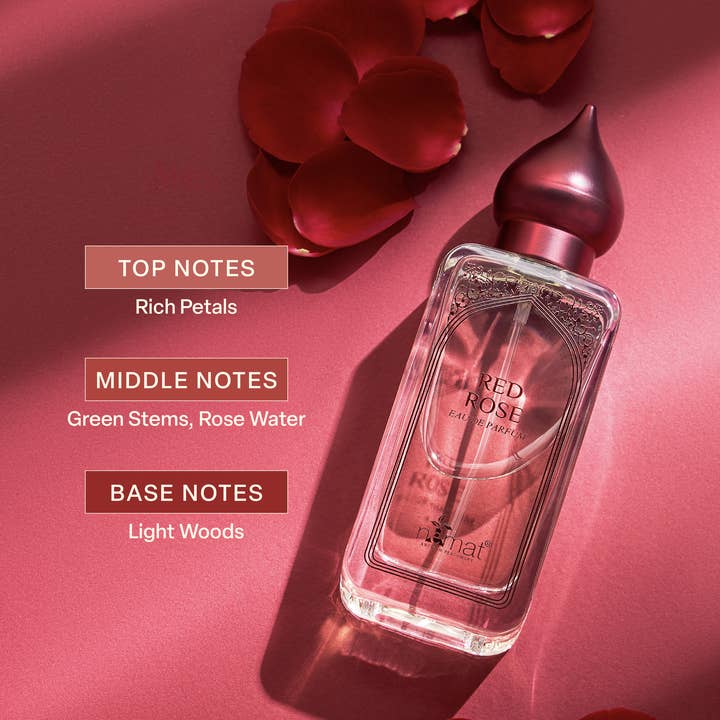 Eau de parfum à la rose rouge, 50 ml pour la vente par Nemat
