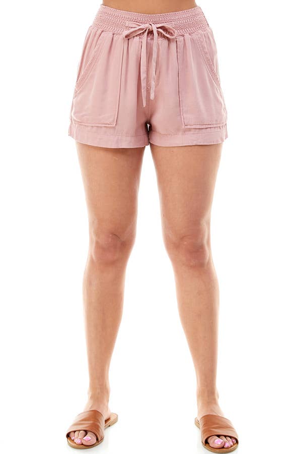 Veracci – Großhandel Shorts – Damen – Veracci Shorts mit gerafftem Bund aus Rayon25