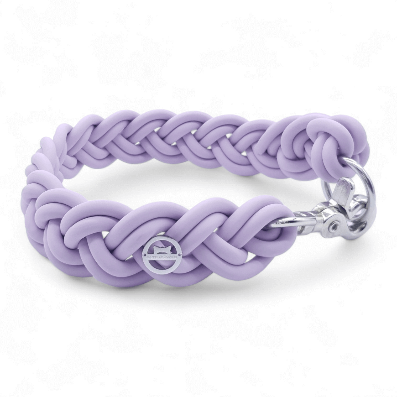 GASSI GLAMOUR - Wholesale Pet Collar - Dog - BioThane® Collar Lilac2