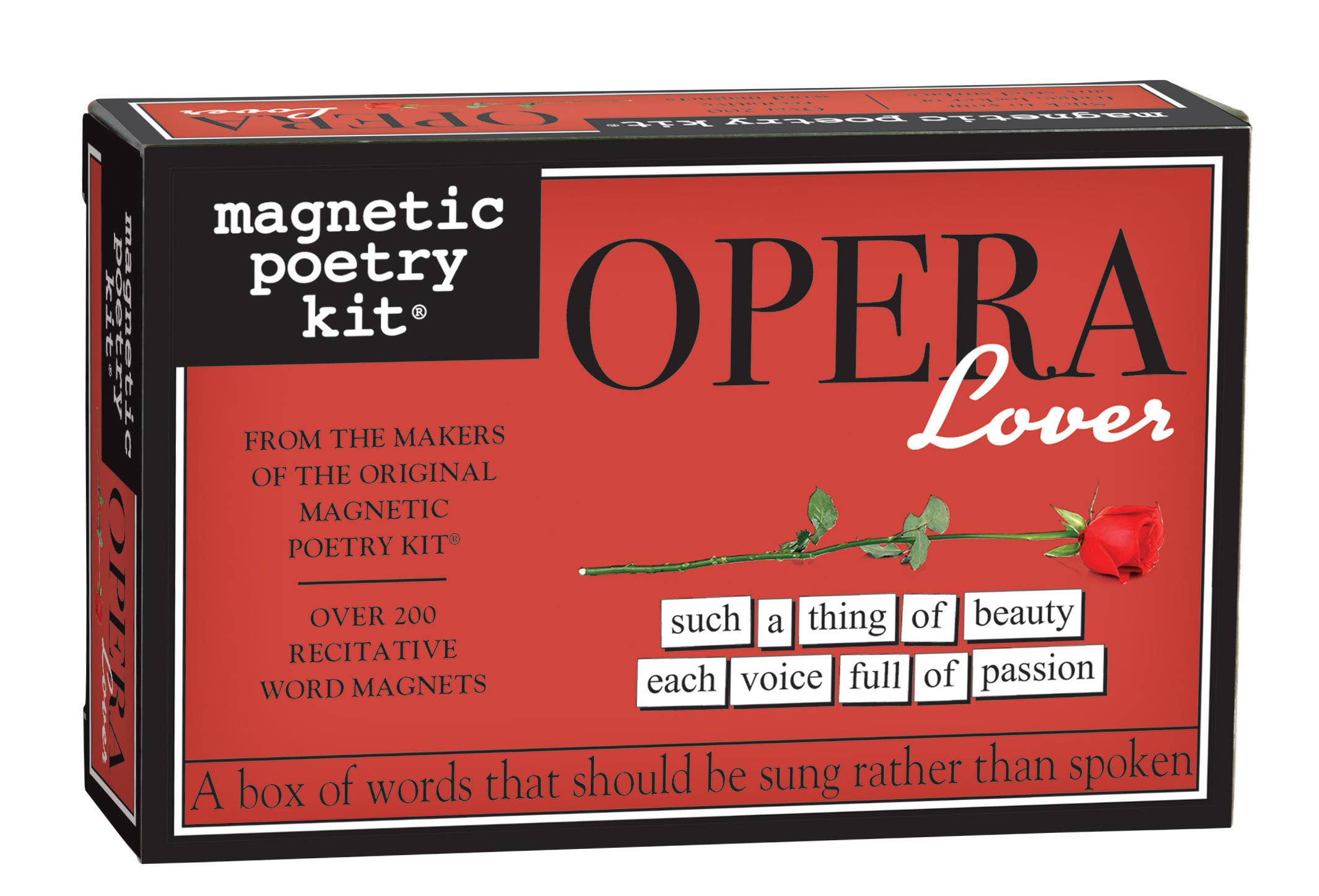 Magnetic Poetry - Wholesale Magnet - Opera Lover Magnetic Poetry Kit0