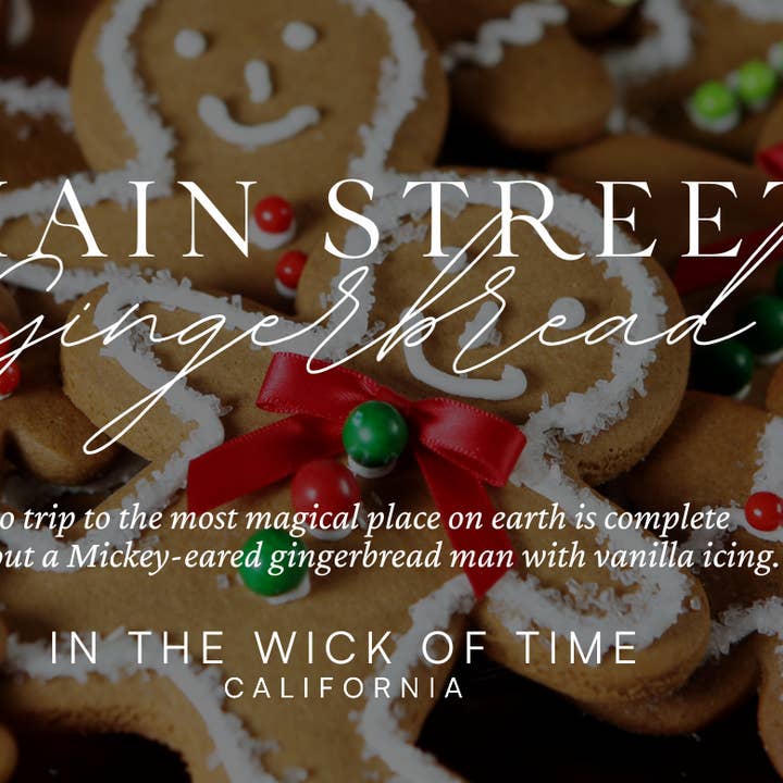 In the Wick of Time - Wholesale Jar/filled candle - Main Street Gingerbread Candle0