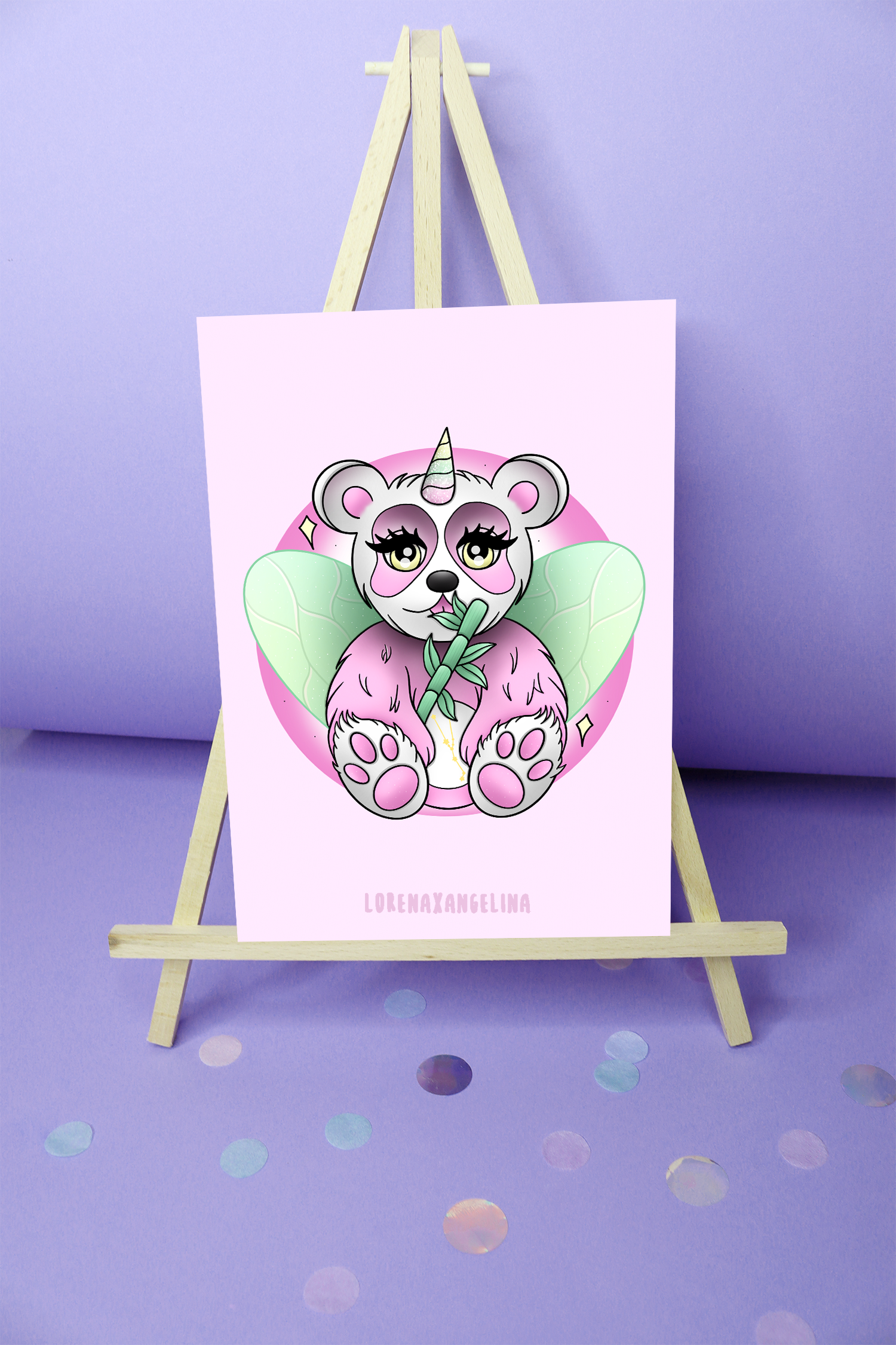 LorenaxAngelina - Wholesale Art Print - Taurus Zodiac Sign art print1