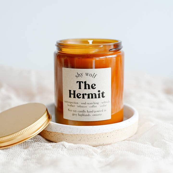 Der Einsiedler für den Großhandel von Shy Wolf Candles