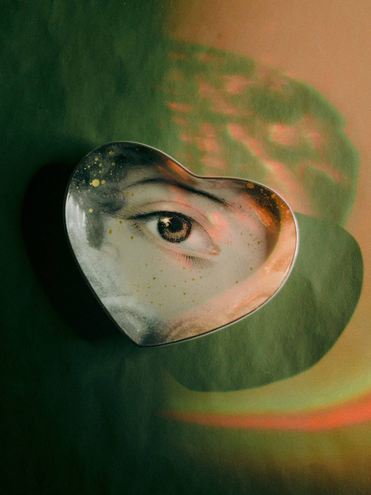 Spitfire Girl - Wholesale Jewelry Dish - Stardust Eye Ceramic Heart Dish7